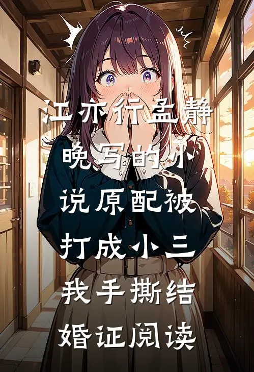 江亦行孟静晚写的小说原配被打成小三，我手撕结婚证阅读
