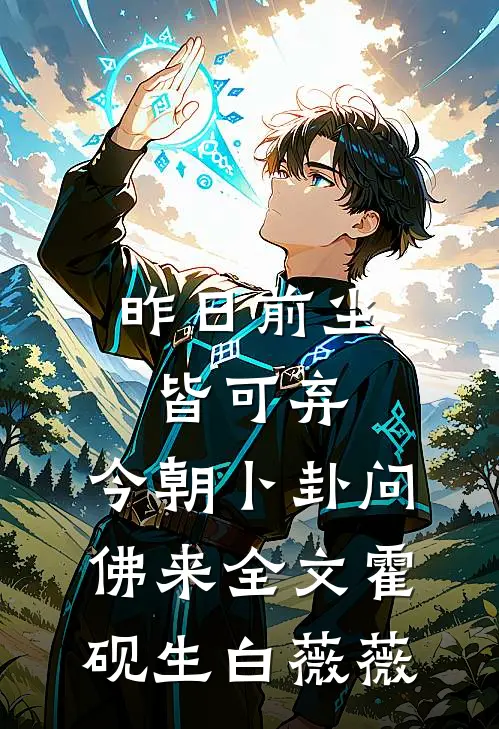 昨日前尘皆可弃，今朝卜卦问佛来全文霍砚生白薇薇