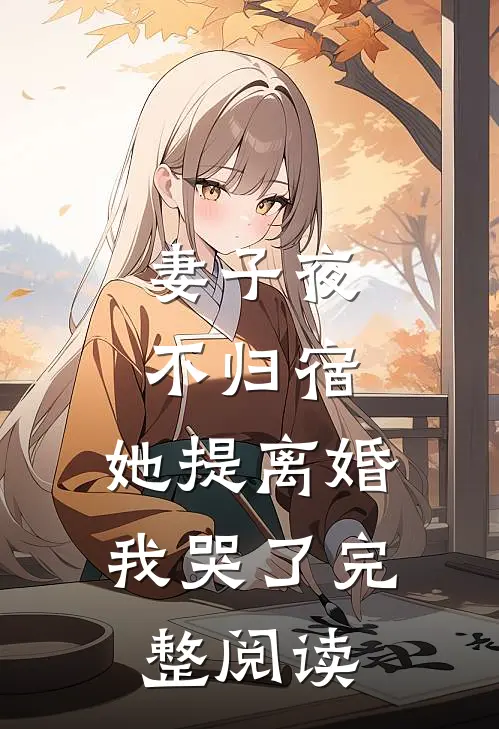 妻子夜不归宿，她提离婚我哭了完整阅读