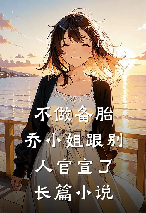 不做备胎，乔小姐跟别人官宣了长篇小说