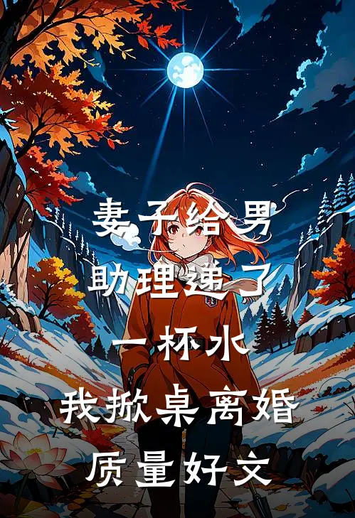 妻子给男助理递了一杯水，我掀桌离婚质量好文