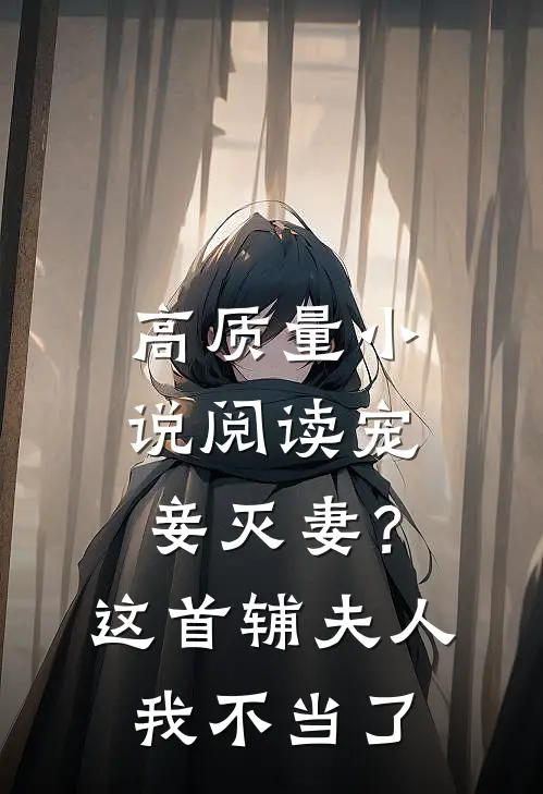 高质量小说阅读宠妾灭妻？这首辅夫人，我不当了