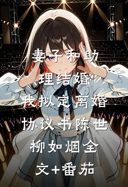 妻子和助理结婚，我拟定离婚协议书陈世柳如烟全文+番茄