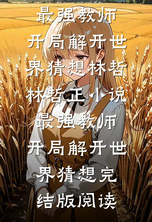 最强教师:开局解开世界猜想林哲林哲正小说_最强教师:开局解开世界猜想完结版阅读