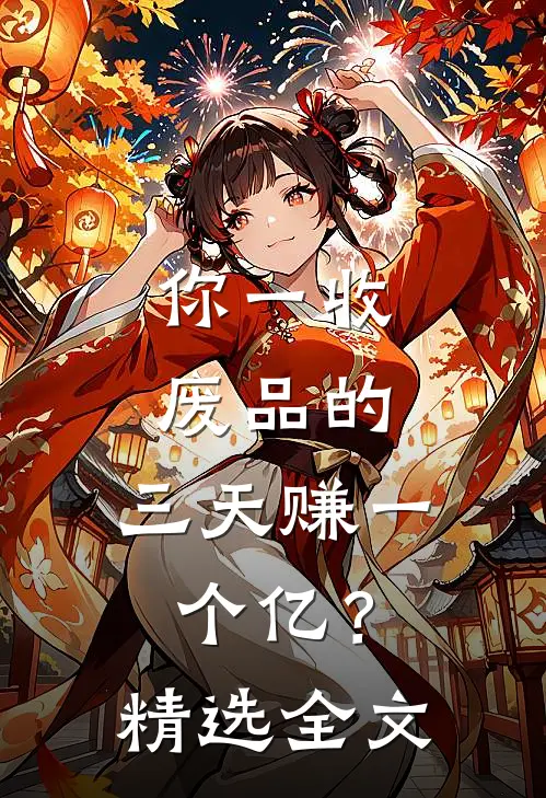 你一收废品的，三天赚一个亿？精选全文