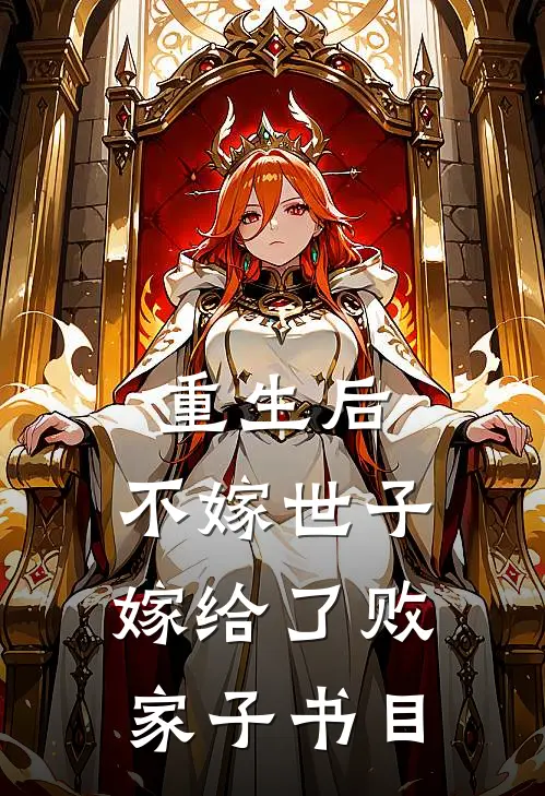 重生后，不嫁世子嫁给了败家子书目