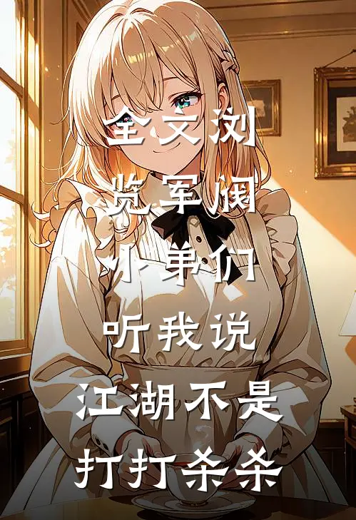 全文浏览军阀：小弟们听我说，江湖不是打打杀杀