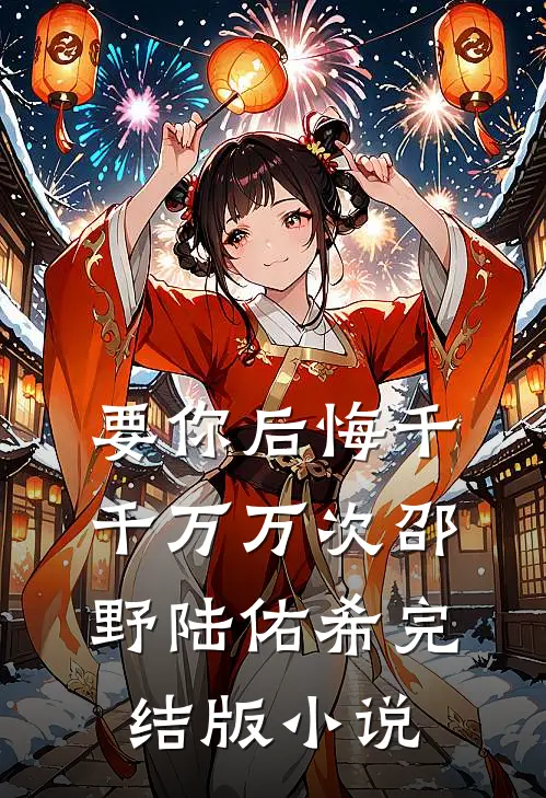 要你后悔千千万万次邵野陆佑希完结版小说
