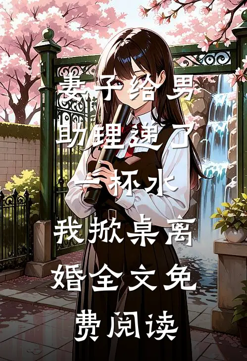 妻子给男助理递了一杯水，我掀桌离婚全文免费阅读