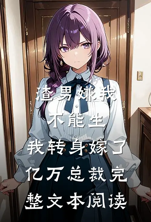 渣男嫌我不能生，我转身嫁了亿万总裁完整文本阅读