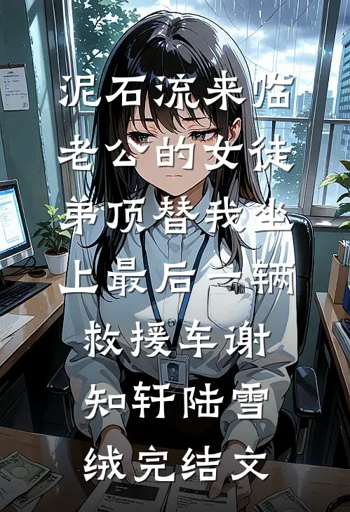 泥石流来临，老公的女徒弟顶替我坐上最后一辆救援车谢知轩陆雪绒完结文