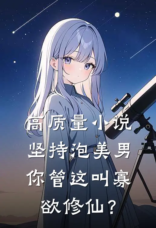 高质量小说坚持泡美男，你管这叫寡欲修仙？