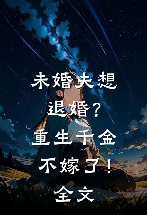未婚夫想退婚？重生千金不嫁了！全文