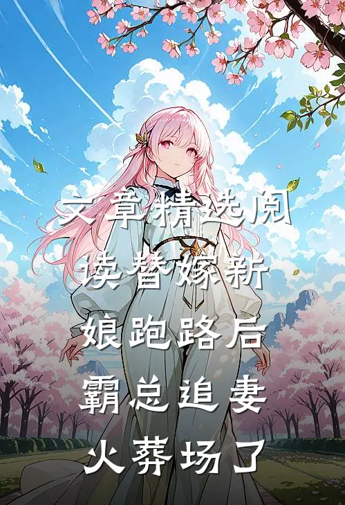 文章精选阅读替嫁新娘跑路后，霸总追妻火葬场了