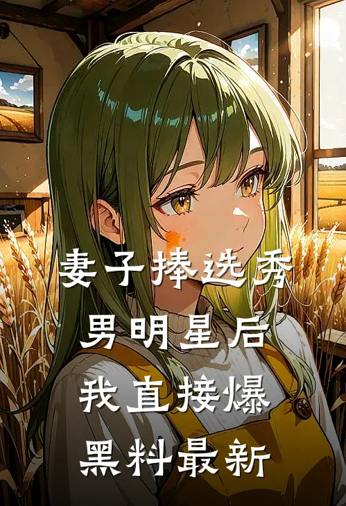 妻子捧选秀男明星后,我直接爆黑料最新